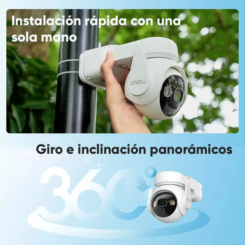 Kit 4 Cámaras PT 4G IMOU IPC-K9EN-3T0TE-AM, tipos de conexiones con cable,Inalámbrica