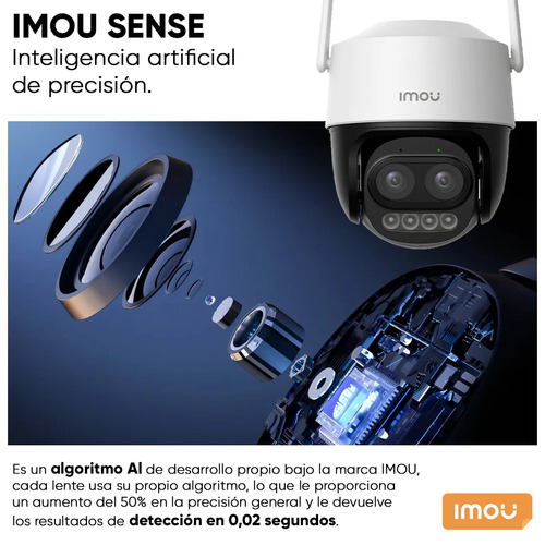 Kit cámara Wi-Fi PT IMOU IPC-S7DN-5M0WEZ, tipos de conexiones inalámbrica