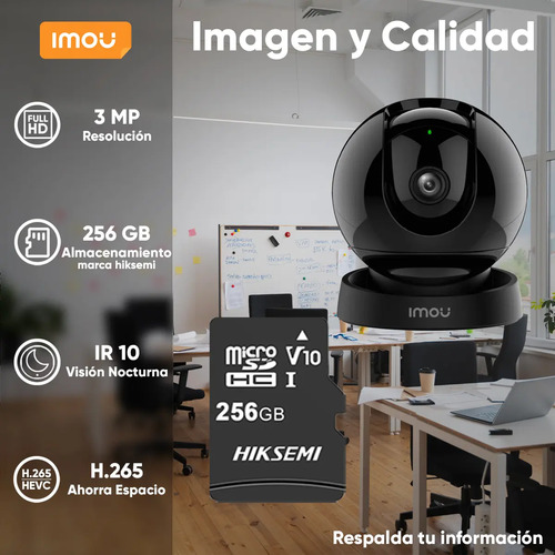Kit Cámara PT IMOU IPC-GK2DN-3C0W, material externo plástico