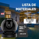 Kit Cámara PT IMOU IPC-GK2DN-3C0W, tipos de conexiones con cable