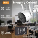 Kit Cámara Bullet WiFi IMOU IPC-F42N, largo 14.77 cm, altura 7.42 cm