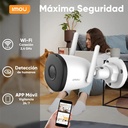 Kit Cámara Bullet WiFi IMOU IPC-F42N, lugares de montaje Pared,Techo