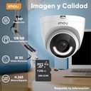 Kit cámara turret WiFi IMOU IPC-T26EN, largo 10.99 cm, altura 10.22 cm