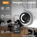 Cámara Turret WiFi IMOU T26EN, profundidad 10.99 cm, material externo Metal/Plástico