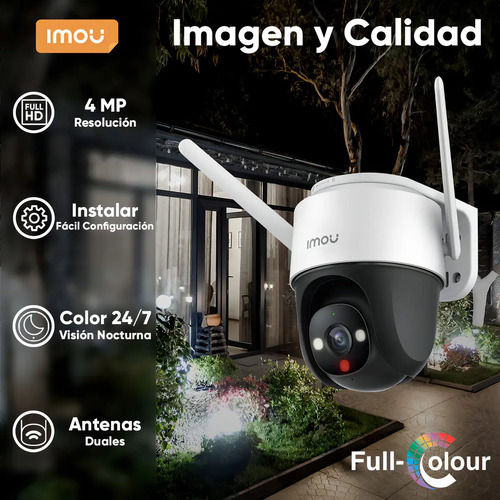 Kit CCTV IMOU IPC-S41FEN, potencia 6.2 W, conectividad Wi-Fi