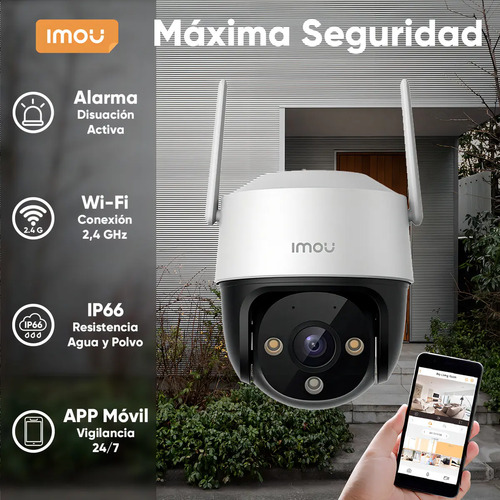 Kit CCTV IP IMOU KIT-IPC-S21FEN-PLUS6, largo 12 cm, altura 13.6 cm