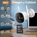 Kit Cámara Bala WiFi IMOU IPC-K3DN-5H0WF, largo 16.5 cm, altura 9 cm