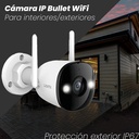 Cámara bala WiFi IMOU IPC-K3DN-5H0WF, largo 16.5 cm, altura 9 cm