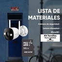 Cámara bala WiFi IMOU IPC-K3DN-5H0WF, distancia de alcance 30 m