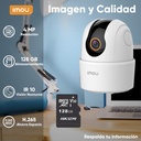 Cámara IP PT IMOU IPC-TA42N-B, largo 7.74 cm, altura 10.61 cm