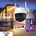 Cámara IP WiFi IMOU IPC-S41FEN, distancia de alcance 30 m, calidad de resolución 4MP