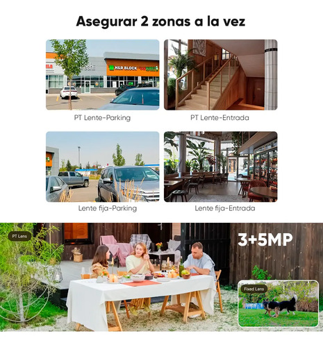 Kit Cámara Wi-Fi PT IMOU IPC-S7XN-8M0WED, tipo de resolución full HD