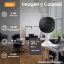 Cámara Wi-Fi IMOU C22EN-PLUS-32, profundidad 3.3 cm, lugares de montaje Mesa,Techo