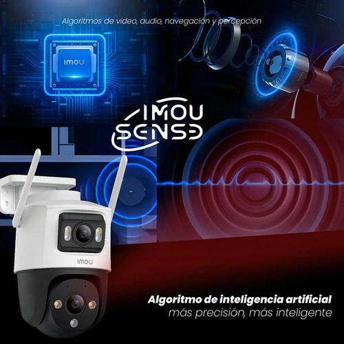 Kit Cámara PT WiFi IMOU IPC-S7XN-8M0WED-PLUS-32, potencia 12 W