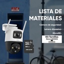 Kit Cámara PT WiFi IMOU IPC-S7XN-8M0WED-PLUS-64, material externo plástico