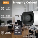Cámara IP PT IMOU IPC-S42FN, largo 13.84 cm, altura 25.77 cm