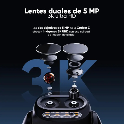 Kit 2 cámaras Wi-Fi PT IMOU IPC-S7DN-5M0WEZ, lugares de montaje pared