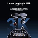 Kit 2 cámaras Wi-Fi PT IMOU IPC-S7DN-5M0WEZ, lugares de montaje pared