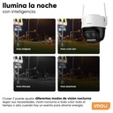 Pack 2 cámaras Wi-Fi PT IMOU IPC-S7DN-5M0WEZ, tipo de movimiento pan and tilt