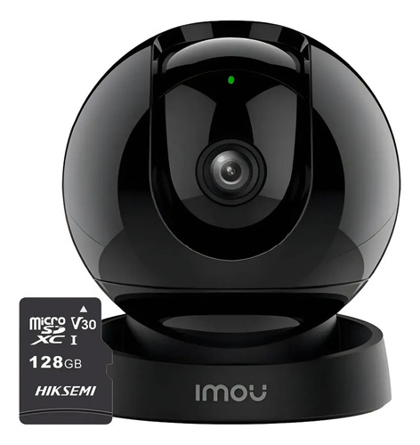 IMOU Cámara Domo IP PT REX 2D Wifi 3 MP IPC-GK2DN-3C0W-PLUS-128 Smart Tracking IR de 10 Metros Audio 2 Vias Microfono y Altavoz Integrados Alarma de Sonido Anormal Con MicroSD 128GB Detección de Humanos Modo Privacidad Máxima Seguridad GK2DN Fácil Instalación