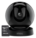 IMOU Cámara Domo IP PT REX 2D Wifi 3 MP IPC-GK2DN-3C0W-PLUS-128 Smart Tracking IR de 10 Metros Audio 2 Vias Microfono y Altavoz Integrados Alarma de Sonido Anormal Con MicroSD 128GB Detección de Humanos Modo Privacidad Máxima Seguridad GK2DN Fácil Instalación