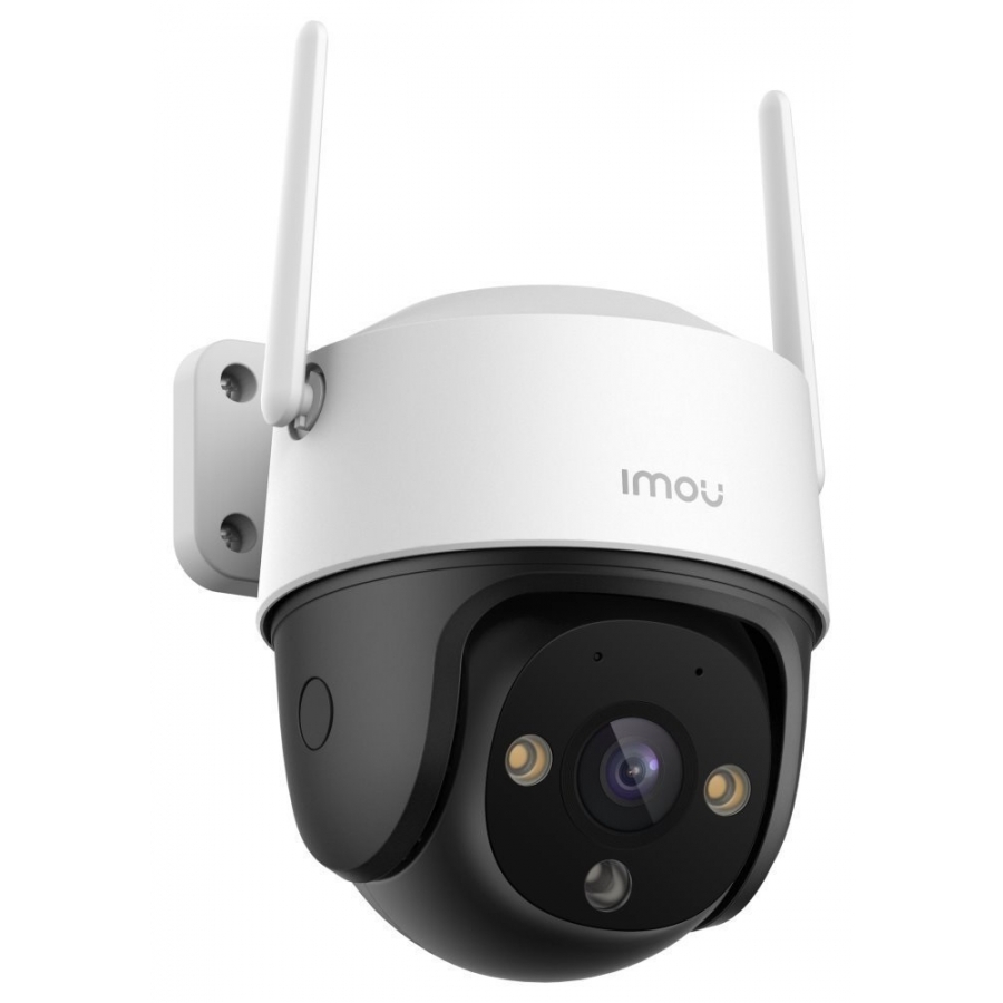 Cámara IPC-S41FEN IMOU CRUISER / WiFi PTZ de 4 MP / H.264 / Detección De Humanos / Microfono Bocina Integrada / IR 3O / Sirena / Lente 3.6 MM/ FULLCOLOR/ Ranura MICRO SD