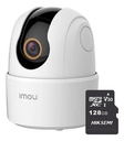 IMOU Ranger 4MP IPC-TA42N-B-imou Cámara IP Domo con MicroSD 128gb y Letrero disuasivo Motorizado Wifi de 4 Mp H.265 Autotracking Detección de Humanos Modo Privacidad Micrófono & Bocina Lente 3.6mm