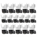 Kit Cronos 16 Cámaras de Seguridad Imou IPC-U7LN-6V0NE Titan Pro 6MP + Almacenamiento MicroSD 128GB - Visión Nocturna Color 30Mts WiFi Doble Banda Audio Bidireccional Detección Humana y Vehículos / Alarma Luces Rojas y Azul Sirena 125dB – Circuito Cerrado