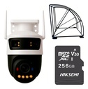 Kit cronos cámara de seguridad IMOU IPC-S7UN-11M0WED Triple lente 11MP 5+3+3 IP PT Wifi full Color Audio doble vía + MicroSD 256GB + protección metálica + accesorios kit CCTV IPC-11MOWED-256