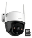 Imou Cámara de seguridad WIFI Cruiser SE+ 5MP IPC-K7CN5H-PLUS-32 Con MicroSD 32GB FULLCOLOR Imou Sense Alta definición Con Microfono y Bocina integrados Detección de humanos Sirena Con Protección Exterior IP66