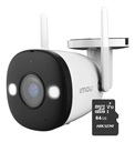 IMOU Cámara IP Bullet 3 IPC-S3EN-5M0WE-PLUS-64 Wifi 5 Mp Full Color IMOU Sense Visión Nocturna Inteligente Audio Dos Vías Con MicroSD 64GB Disuasión Activa 30 Mts de IR Máxima seguridad Protección Exterior IP67 S3EN Detección de Humanos y vehículos