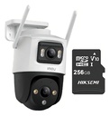 Imou & cronos Cámara de seguridad IPC-S7XN-10M0WED-P256 wifi IP PT Cruiser dual 10 MP (5+5) + MicroSD 256GB Audio Bidireccional Full Color Seguimiento Automático imou sense cctv S7XN Protección IP66