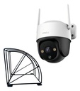 Kit Cronos Cámara Imou PTZ Wifi IPC-S41FEN 2MP + Estructura Metalica + Accesorios - Kit CCTV S41FEN-PROTEC Cámara Full Color con Microfono y Altavoz Incorporado Seguimiento Inteligente