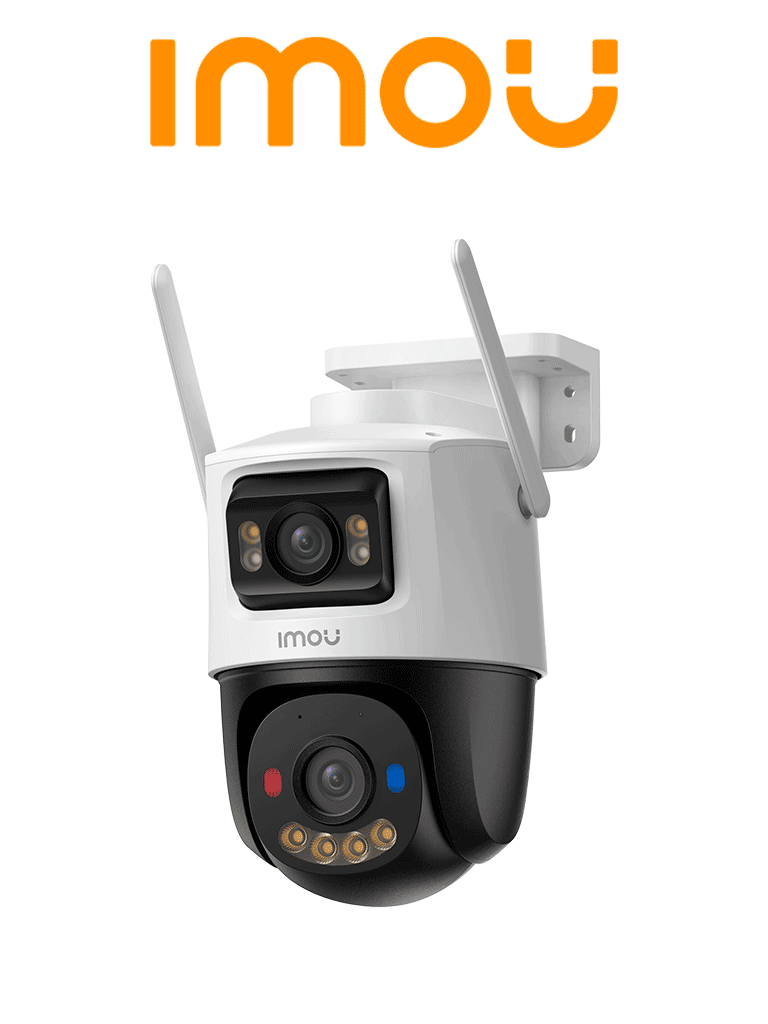 CAMARA IP / IMOU / IPC-S7XFN-8U0WED / CRUISER DUAL 2 PRO 8 MP / WIFI / DUAL LENS - PT Y FIJA / FULL COLOR / EXTERIOR / ALARMA / AUDIO BIDIRECCIONAL / LUZ LED / AUTO TRACKING / ONVIF
