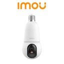 IMOU BulbCam 5MP (IPC-K6C-5H1WEB-E27-imou)- Cámara de 5Megapixeles/ Disuasión activa/ Modo privacidad/ Detección de humanos & Vehículos/ Audio bidireccional/ Full Color/ Smart tracking (No incluye Foco)
