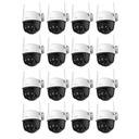 Kit Videovigilancia Cronos 16 Cámaras IMOU S41FEN ip rotación 355° audio bidireccional imagen a color 24/7 interiores/exteriores seguimiento inteligente + 16 MicroSD 64GB + Accesorios - Kit CCTV