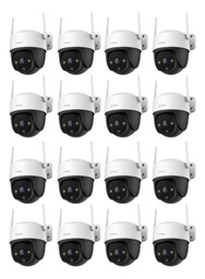 Kit videovigilancia 16 Cámaras imou Cruiser SE+ 4MP +E IPC-S41FEN IP Imagen a color 24/7 Audio bidireccional Micrófono y Altavoz Incorporado Disuasión Activa detección humana + accesorios - Kit CCTV