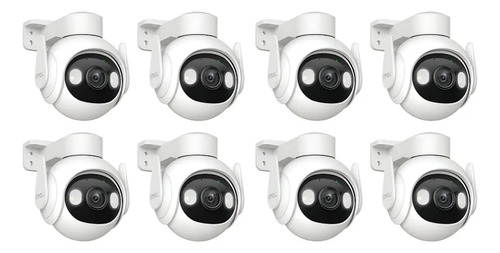 Kit Videovigilancia Cronos 8 cámaras imou Gs7en CRUISER SE WIFI 6 audio bidireccional detección de movimiento 5 megapíxeles giro 340° visión nocturna a color + Accesorios - kit CCTV