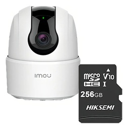 IMOU Cámara TA22CN-PLUS-256 Ranger 2MP Con MicroSD 256gb y Letrero disuasivo IP Domo Motorizado Wifi H.265 Autotracking Detección de Humanos Modo Privacidad Micrófono y Bocina Integrada 3.6mm TA22CN Audio dos vías