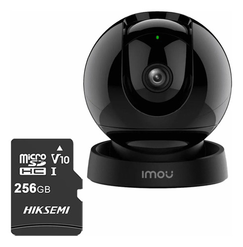IMOU Cámara Domo IP PT REX 2D Wifi 3 MP IPC-GK2DN-3C0W-PLUS-256 Smart Tracking IR de 10 Metros Audio 2 Vias Microfono y Altavoz Integrados Alarma de Sonido Anormal Con MicroSD 256GB Detección de Humanos Modo Privacidad Máxima Seguridad GK2DN Fácil Instalación