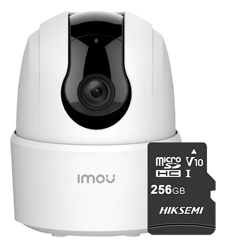 IMOU Ranger 4MP IPC-TA42N-B-imou Cámara IP Domo con MicroSD 256gb y Letrero disuasivo Motorizado Wifi de 4 Mp H.265 Autotracking Detección de Humanos Modo Privacidad Micrófono & Bocina Lente 3.6mm