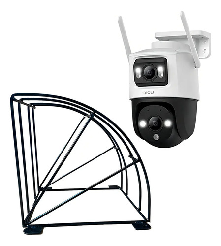 Kit Cronos Cámara Imou PTZ Wifi IPC-S7XN-6M0WED 6MP + Estructura Metalica + Accesorios - Kit CCTV S7XN6-PROTEC Cámara Doble Lente Full Color + Imou Sense Con Audio Doble Vía Y Detección de humano