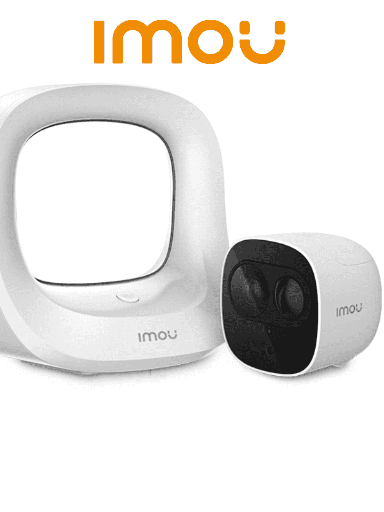 KIT de 1 Camara 2 MP mas Estacion Base IMOU CELLPROKIT1 Inalambrica Bateria Recargable PIR Audio Bidireccional IP65
