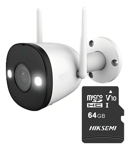 IMOU Bullet IPC-F42FEN-0280B-imou Cámara IP Bullet de 4Mp con MicroSD 64gb y Letrero disuasivo Wifi FullColor Audio Dos Vías Disuasión Activa Estrobo y Sirena Integrado 102° 2.8 mm 30M IR H.265 F42FEN IP67