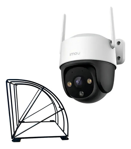IMOU Cámara de seguridad Cruiser SE+ IPC-S21FEN IP PT 2 Mp Wifi visión Full Color + Protección metálica audio bidireccional autotracking sirena de 110dB protección exterior IP66 disuasión activa CCTV