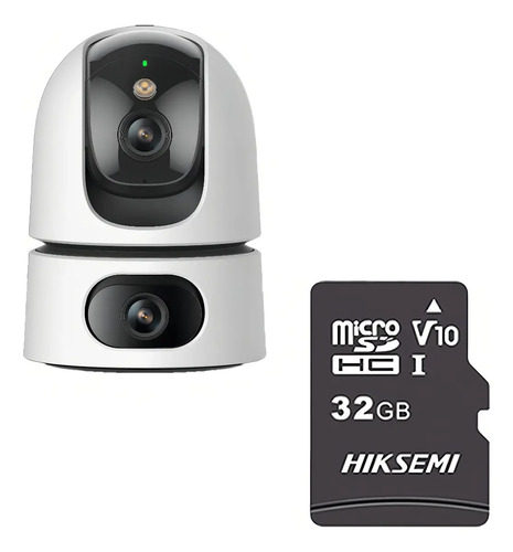 Imou Cámara de seguridad Ranger 6MP IPC-S2XN-6M0WED-PLUS-32 Con MicroSD 32GB Doble Lente FULLCOLOR Imou Sense Uso Interior Alta definición Audio Doble Vía Detección de humanos 6M0WED Modo Privacidad