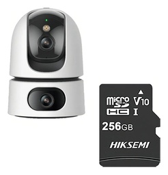 Imou Cámara de seguridad Ranger 8MP IPC-S2XN-8M0WED-PLUS-256 Con MicroSD 256GB Doble Lente FULLCOLOR Imou Sense Uso Interior Alta definición Audio Doble Vía Detección de humanos 8M0WED Modo Privacidad