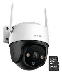Imou Cámara de seguridad WIFI Cruiser SE+ 5MP IPC-K7CN5H-PLUS-256 Con MicroSD 256GB FULLCOLOR Imou Sense Alta definición Con Microfono y Bocina integrados Detección de humanos Sirena Con Protección Exterior IP69