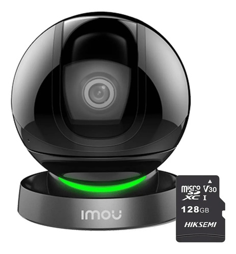 IMOU Cámara RANGER IQ A26HIN-PLUS-128 IP PT 2 MP Con MicroSD 128gb y Letrero disuasivo WiFi Alarma y Detección de Humanos IA 3.6 mm AutoTracking Sirena Incorporada Audio 2 Vias Modo de Privacidad A26HIN Alarma de Sonido Anormal