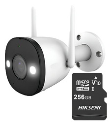 IMOU Bullet 2 IPC-F22FEN-0280B-imou Cámara IP Bullet Wifi de 2 MP 256GB Y Letrero disuasivo  Full Color Visión Nocturna Inteligente Audio Dos Vías Disuasión Activa 108 Grados 30M IR H.265 IP67 Audio Detección de Humanos MicroSD